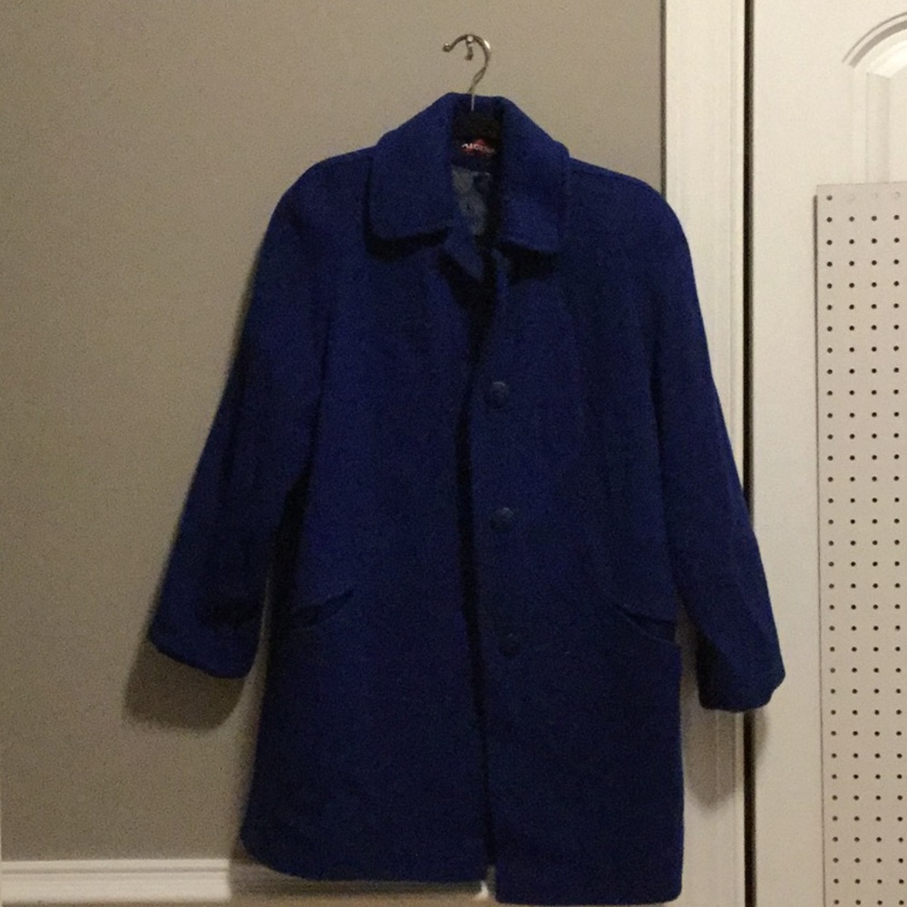 Royal Blue Winter Coat